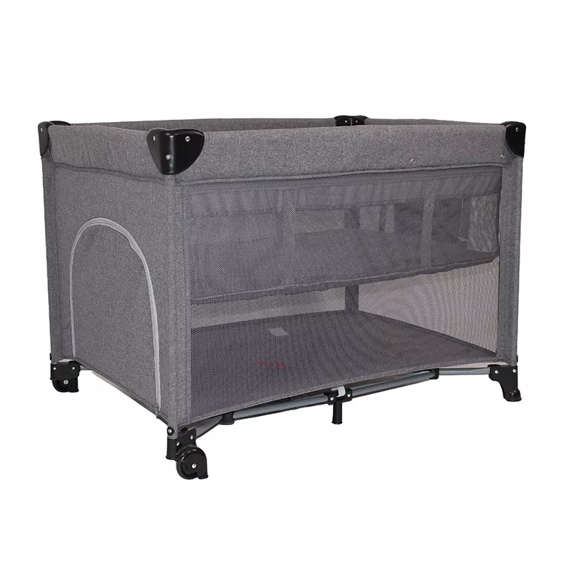 Cuna plegable y elevable
